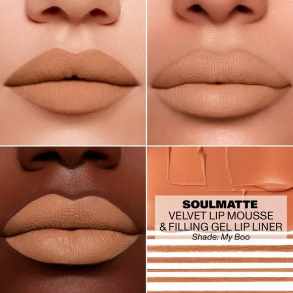 Morphe Soulmatte Liquid Lipstick + Lipliner Kit | My Boo | NEW MAKEUP - Picture 1 of 6